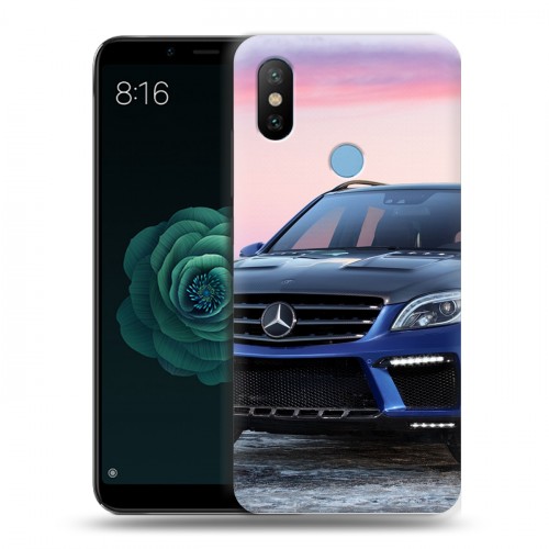 Дизайнерский силиконовый чехол для Xiaomi Mi A2 Mercedes