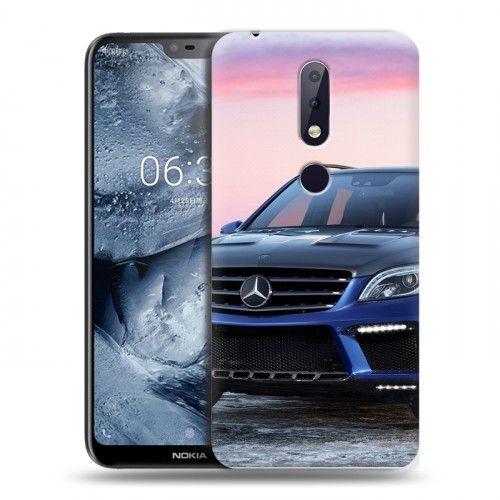 Дизайнерский пластиковый чехол для Nokia 6.1 Plus Mercedes