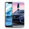 Дизайнерский силиконовый чехол для Nokia 5.1 Plus Mercedes