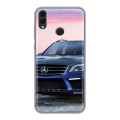 Дизайнерский пластиковый чехол для Huawei Honor 8C Mercedes