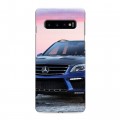 Дизайнерский силиконовый чехол для Samsung Galaxy S10 Mercedes