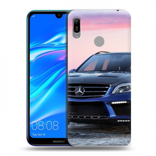 Дизайнерский пластиковый чехол для Huawei Y6 (2019) Mercedes