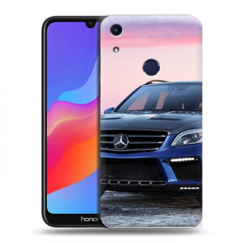 Дизайнерский пластиковый чехол для Huawei Honor 8A Mercedes