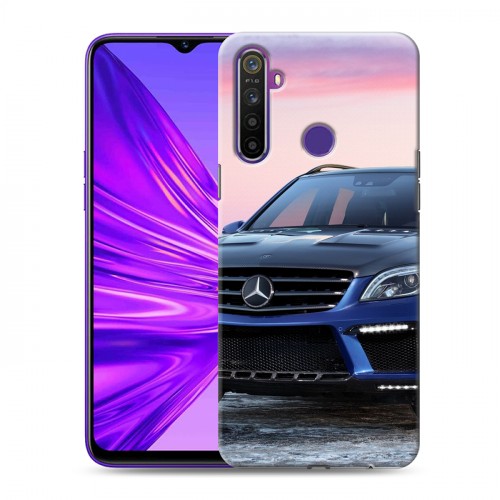 Дизайнерский силиконовый чехол для Realme 5 Mercedes