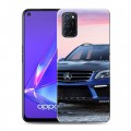 Дизайнерский пластиковый чехол для OPPO A52 Mercedes