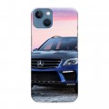 Дизайнерский силиконовый чехол для Iphone 13 Mercedes