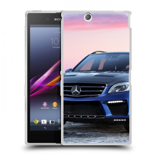 Дизайнерский пластиковый чехол для Sony Xperia Z Ultra  Mercedes