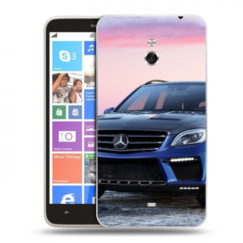 Дизайнерский пластиковый чехол для Nokia Lumia 1320 Mercedes