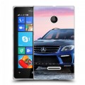 Дизайнерский пластиковый чехол для Microsoft Lumia 435 Mercedes