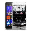 Дизайнерский пластиковый чехол для Microsoft Lumia 540 Mercedes