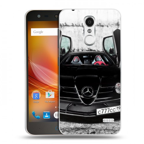 Дизайнерский пластиковый чехол для ZTE Blade X5 Mercedes