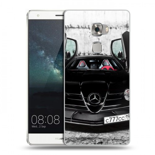 Дизайнерский пластиковый чехол для Huawei Mate S Mercedes