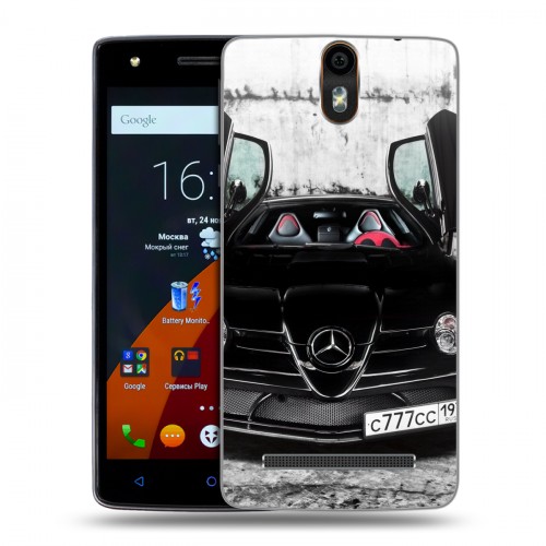 Дизайнерский силиконовый чехол для Wileyfox Storm Mercedes