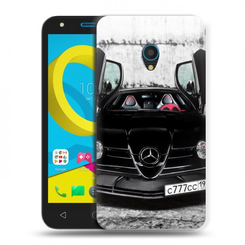 Дизайнерский пластиковый чехол для Alcatel U5 Mercedes