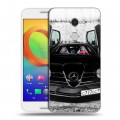 Дизайнерский силиконовый чехол для Alcatel A3 Mercedes