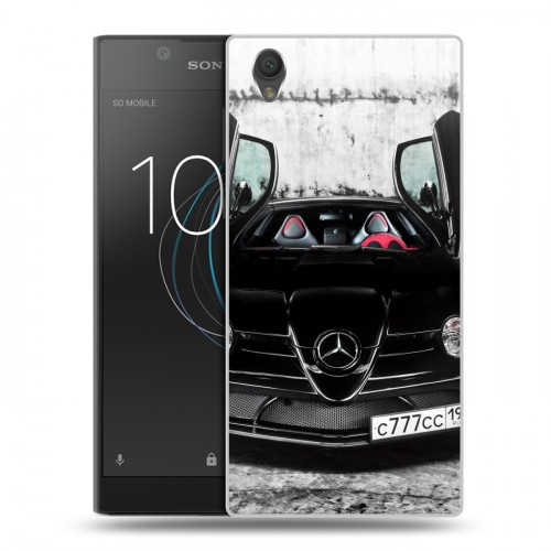 Дизайнерский пластиковый чехол для Sony Xperia L1 Mercedes