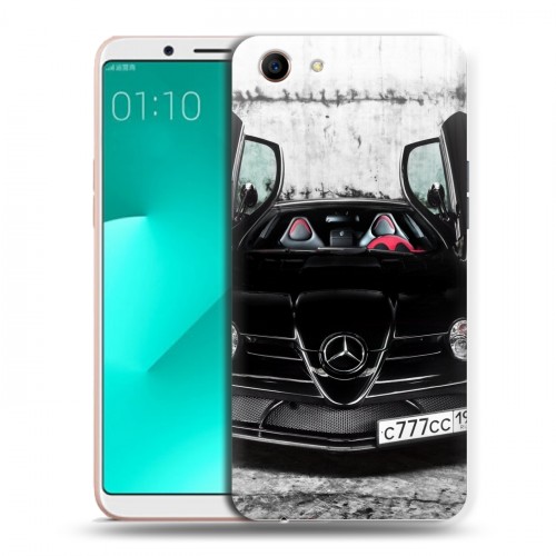 Дизайнерский пластиковый чехол для OPPO A83 Mercedes