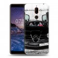 Дизайнерский пластиковый чехол для Nokia 7 Plus Mercedes