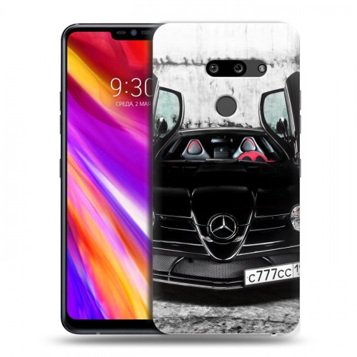 Дизайнерский пластиковый чехол для LG G8 ThinQ Mercedes