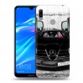 Дизайнерский пластиковый чехол для Huawei Y6 (2019) Mercedes