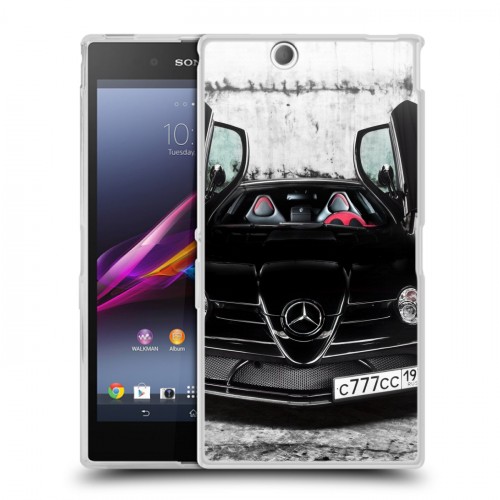 Дизайнерский пластиковый чехол для Sony Xperia Z Ultra  Mercedes