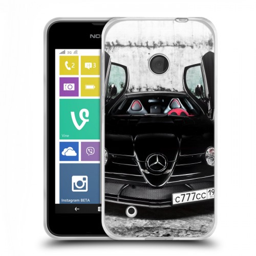 Дизайнерский пластиковый чехол для Nokia Lumia 530 Mercedes