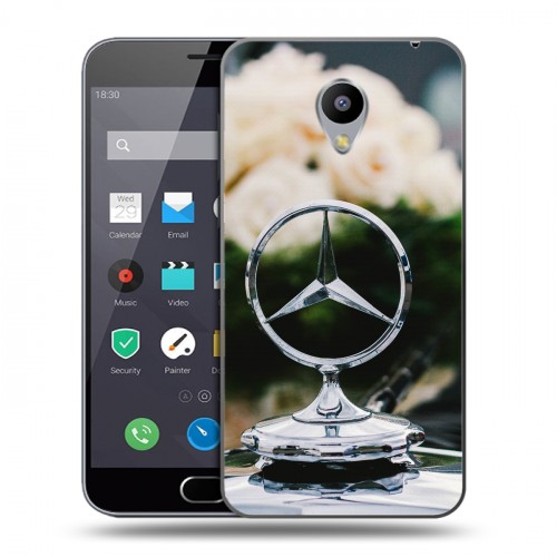 Дизайнерский пластиковый чехол для Meizu M2 Note Mercedes