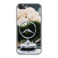 Дизайнерский силиконовый чехол для Iphone 7 Mercedes