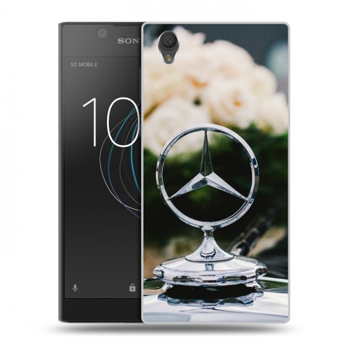 Дизайнерский пластиковый чехол для Sony Xperia L1 Mercedes