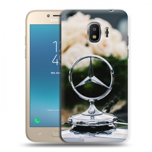 Дизайнерский пластиковый чехол для Samsung Galaxy J2 (2018) Mercedes
