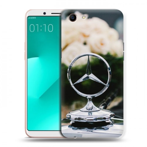 Дизайнерский пластиковый чехол для OPPO A83 Mercedes