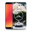 Дизайнерский пластиковый чехол для LG Optimus G2 Mercedes