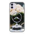 Дизайнерский силиконовый чехол для Iphone 11 Mercedes