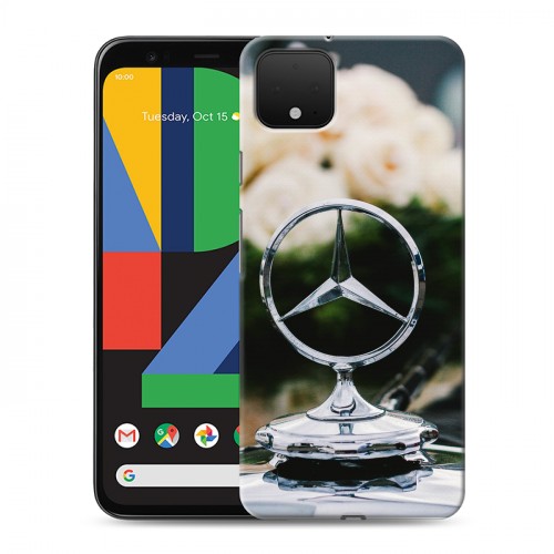 Дизайнерский пластиковый чехол для Google Pixel 4 Mercedes