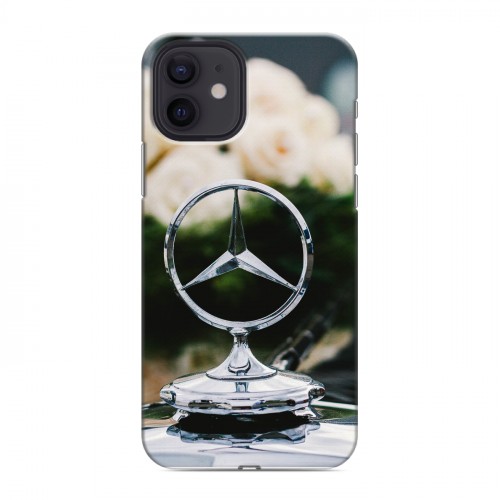 Дизайнерский силиконовый чехол для Iphone 12 Mercedes