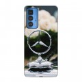 Дизайнерский силиконовый с усиленными углами чехол для Motorola Edge 20 Pro Mercedes