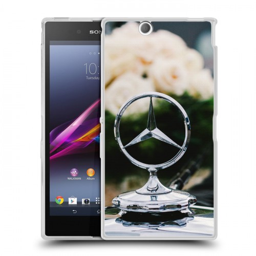 Дизайнерский пластиковый чехол для Sony Xperia Z Ultra  Mercedes