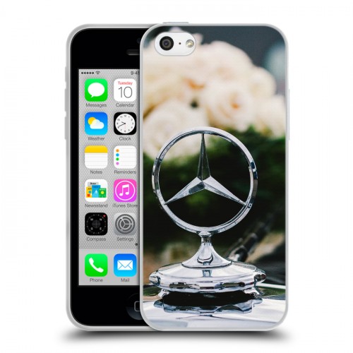 Дизайнерский пластиковый чехол для Iphone 5c Mercedes