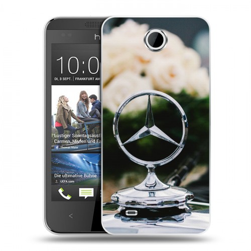 Дизайнерский пластиковый чехол для HTC Desire 300 Mercedes