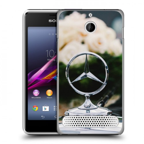 Дизайнерский силиконовый чехол для Sony Xperia E1 Mercedes