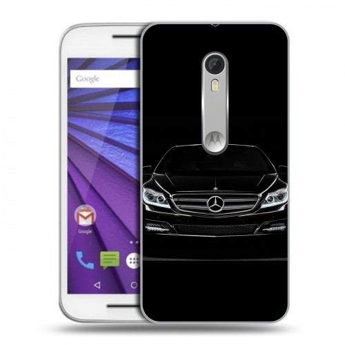 Дизайнерский пластиковый чехол для Lenovo Moto G Mercedes