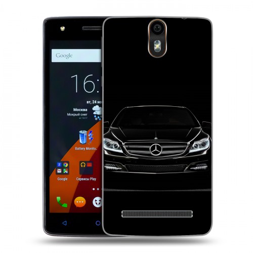 Дизайнерский силиконовый чехол для Wileyfox Storm Mercedes