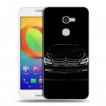 Дизайнерский силиконовый чехол для Alcatel A3 Mercedes