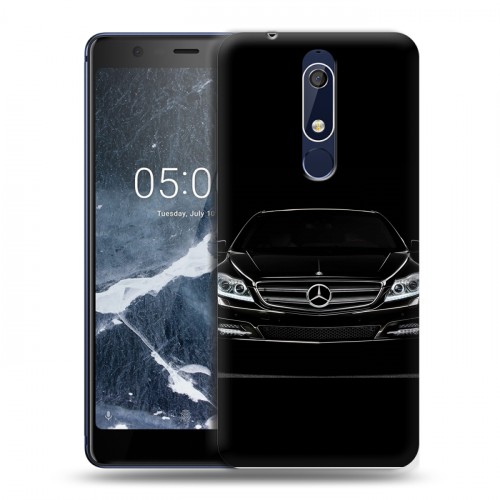 Дизайнерский пластиковый чехол для Nokia 5.1 Mercedes