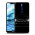 Дизайнерский пластиковый чехол для Nokia 5.1 Plus Mercedes