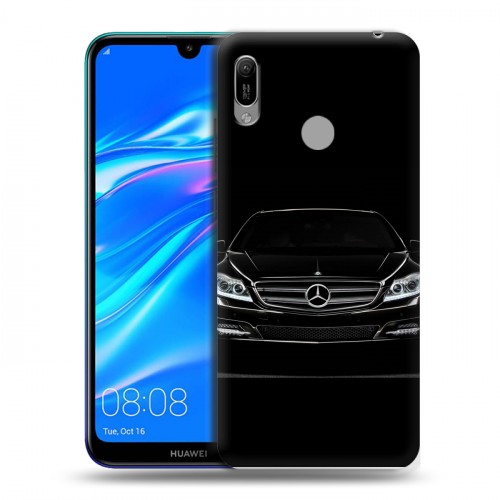 Дизайнерский пластиковый чехол для Huawei Y6 (2019) Mercedes