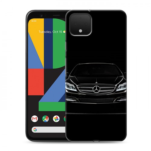 Дизайнерский пластиковый чехол для Google Pixel 4 Mercedes