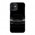 Дизайнерский пластиковый чехол для Iphone 12 Mini Mercedes