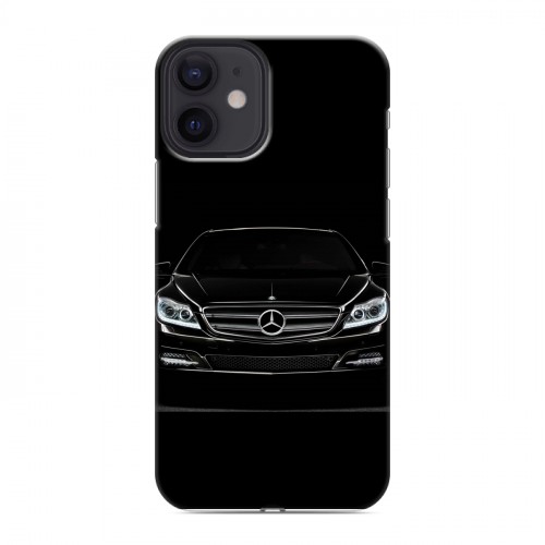 Дизайнерский пластиковый чехол для Iphone 12 Mini Mercedes