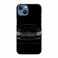 Дизайнерский силиконовый чехол для Iphone 13 Mercedes